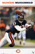 Muhsin Muhammad Signed Chicago Bears 22x34 Full Size Poster - MUHOTH300 - Muhsin Muhammad Signed Chicago Bears 22x34 Full Size Poster product image