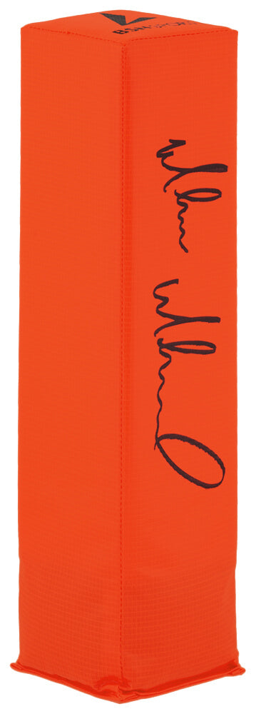 Muhsin Muhammad Signed BSN Orange Football Endzone Pylon - MUHPYL300 - Muhsin Muhammad Signed BSN Orange Football Endzone Pylon product image