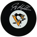 Joe Mullen Signed Pittsburgh Penguins Medium Logo Hockey Puck - MULPUC405 - Joe Mullen Signed Pittsburgh Penguins Medium Logo Hockey Puck product image