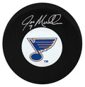 Joe Mullen Signed St Louis Blues (Medium) Logo Hockey Puck - MULPUC406 - Joe Mullen Signed St Louis Blues (Medium) Logo Hockey Puck product image