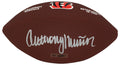 Anthony Munoz Signed Cincinnati Bengals Wilson Brown Team Logo Full Size Football - MUNFTB303 - Anthony Munoz Signed Cincinnati Bengals Wilson Brown Team Logo Full Size Football product image