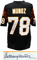Anthony Munoz Signed Black Custom Football Jersey - MUNJRY300 - Anthony Munoz Signed Black Custom Football Jersey product image