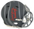 Anthony Munoz Signed Cincinnati Bengals SLATE Riddell Speed Mini Helmet - MUNMIN306 - Anthony Munoz Signed Cincinnati Bengals SLATE Riddell Speed Mini Helmet product image