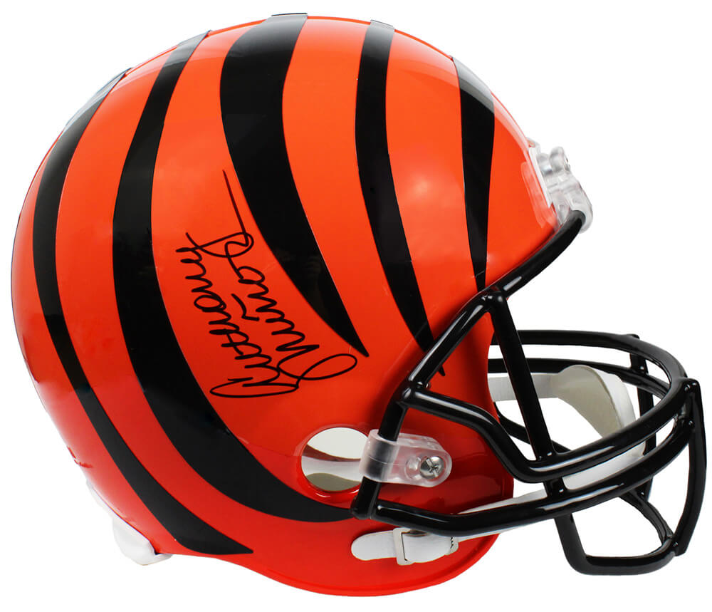 Anthony Munoz Signed Cincinnati Bengals Riddell Full Size Replica Helmet - MUNREP300 - Anthony Munoz Signed Cincinnati Bengals Riddell Full Size Replica Helmet product image