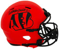 Anthony Munoz Signed Cincinnati Bengals RAVE Riddell Full Size Speed Replica Helmet - MUNREP309 - Anthony Munoz Signed Cincinnati Bengals RAVE Riddell Full Size Speed Replica Helmet product image
