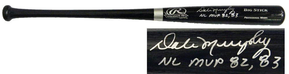 Dale Murphy Signed Rawlings Black Big Stick Baseball Bat w/NL MVP 82, 83 - MURBAT103 - Dale Murphy Signed Rawlings Black Big Stick Baseball Bat w/NL MVP 82, 83 product image