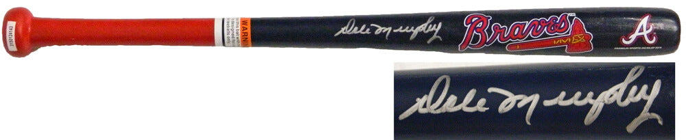 Dale Murphy Signed Atlanta Braves Logo Mini Baseball Bat - MURBAT105 - Dale Murphy Signed Atlanta Braves Logo Mini Baseball Bat product image