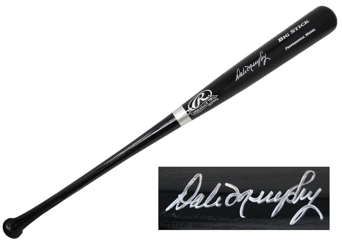 Dale Murphy Signed Rawlings Black Big Stick Baseball Bat - MURBAT106 - Dale Murphy Signed Rawlings Black Big Stick Baseball Bat product image
