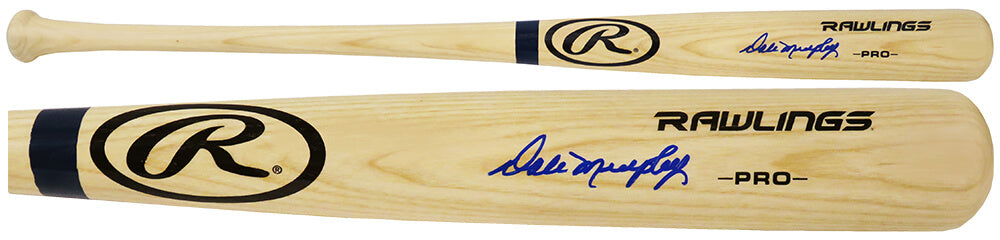 Dale Murphy Signed Rawlings Pro Blonde Blue Ring Baseball Bat - MURBAT111 - Dale Murphy Signed Rawlings Pro Blonde Blue Ring Baseball Bat product image