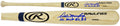 Dale Murphy Signed Rawlings Pro Blonde Blue Ring Baseball Bat w/NL MVP 82, 83 - MURBAT112 - Dale Murphy Signed Rawlings Pro Blonde Blue Ring Baseball Bat w/NL MVP 82, 83 product image