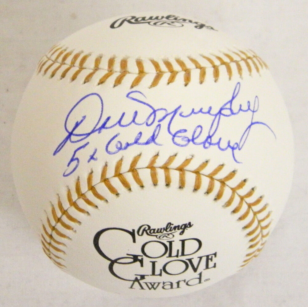 Dale Murphy Signed Rawlings Gold Glove Logo MLB Baseball w/5x Gold Glove - MURBSB103 - Dale Murphy Signed Rawlings Gold Glove Logo MLB Baseball w/5x Gold Glove product image