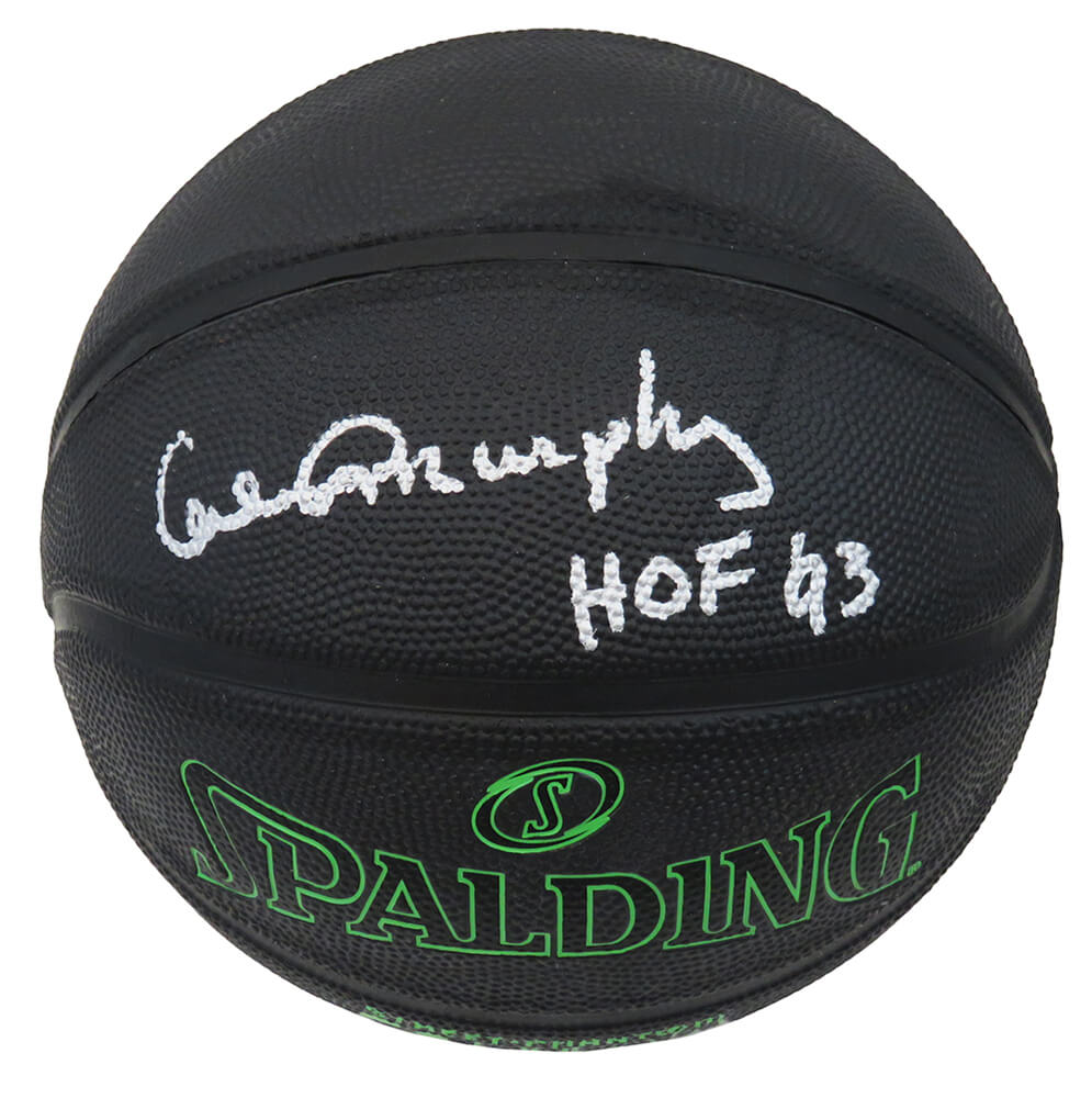 Calvin Murphy Signed Spalding Phantom Black NBA Basketball w/HOF'93 - MURBSK201 - Calvin Murphy Signed Spalding Phantom Black NBA Basketball w/HOF'93 product image
