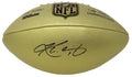 Kyler Murray Signed Wilson Duke Gold Metallic NFL Full Size Replica Football (Beckett) - MURFTB302 - Kyler Murray Signed Wilson Duke Gold Metallic NFL Full Size Replica Football (Beckett) product image