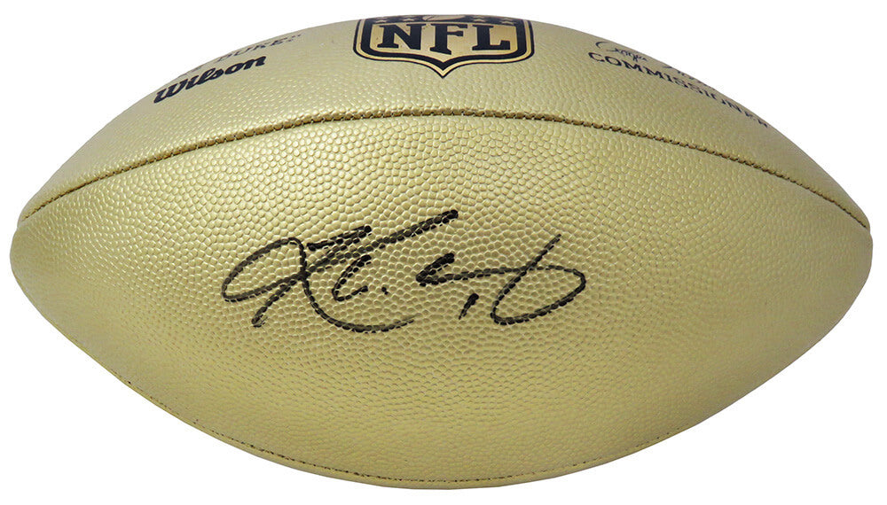 Kyler Murray Signed Wilson Duke Gold Metallic NFL Full Size Replica Football - MURFTB304 - Kyler Murray Signed Wilson Duke Gold Metallic NFL Full Size Replica Football product image
