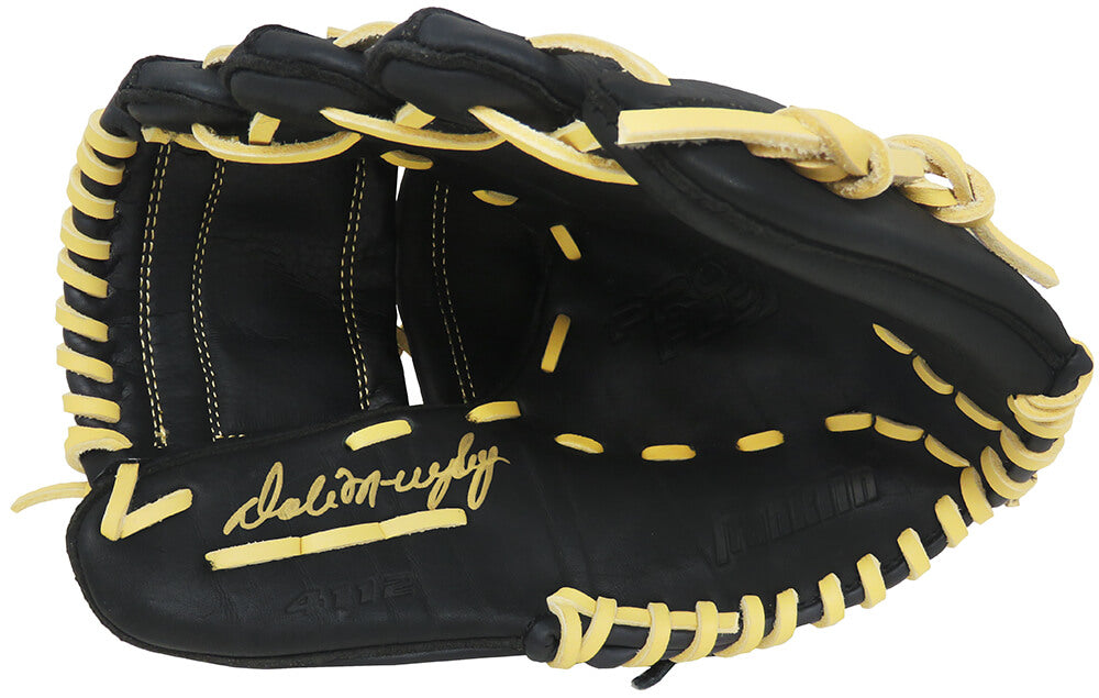 Dale Murphy Signed Franklin Pro Flex Black Baseball Fielders Glove - MURGLV102 - Dale Murphy Signed Franklin Pro Flex Black Baseball Fielders Glove product image