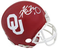 Kyler Murray Signed Oklahoma Sooners Riddell Mini Helmet (Beckett) - MURMIN304 - Kyler Murray Signed Oklahoma Sooners Riddell Mini Helmet (Beckett) product image