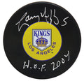 Larry Murphy Signed Los Angeles Kings Logo Hockey Puck w/HOF 2004 - MURPUC401 - Larry Murphy Signed Los Angeles Kings Logo Hockey Puck w/HOF 2004 product image