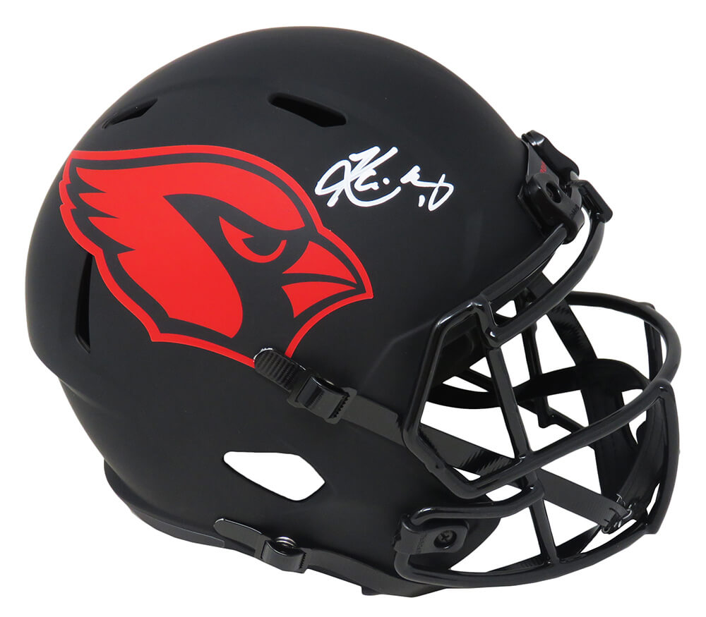 Kyler Murray Signed Arizona Cardinals Eclipse Black Matte Riddell Full Size Speed Replica Helmet - MURREP305 - Kyler Murray Signed Arizona Cardinals Eclipse Black Matte Riddell Full Size Speed Replica Helmet product image