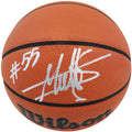 Dikembe Mutombo Signed Wilson Indoor/Outdoor NBA Basketball - MUTBSK207 - Dikembe Mutombo Signed Wilson Indoor/Outdoor NBA Basketball product image