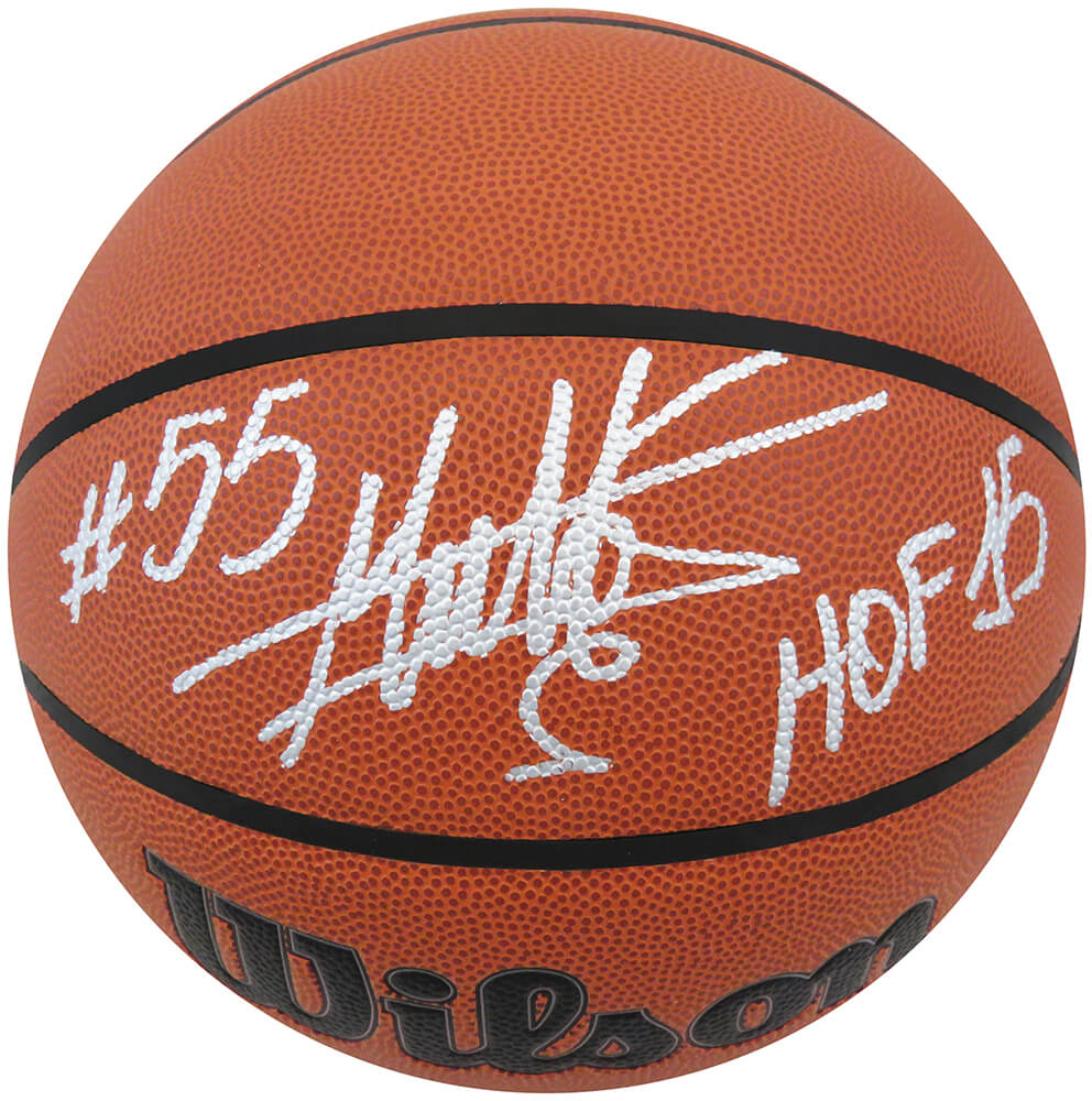 Dikembe Mutombo Signed Wilson Indoor/Outdoor NBA Basketball w/HOF'15 - MUTBSK208 - Dikembe Mutombo Signed Wilson Indoor/Outdoor NBA Basketball w/HOF'15 product image