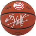 Dikembe Mutombo Signed Wilson Atlanta Hawks Logo NBA Basketball - MUTBSK211 - Dikembe Mutombo Signed Wilson Atlanta Hawks Logo NBA Basketball product image