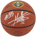 Dikembe Mutombo Signed Wilson Denver Nuggets Logo NBA Basketball - MUTBSK212 - Dikembe Mutombo Signed Wilson Denver Nuggets Logo NBA Basketball product image