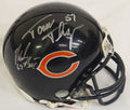 Mark Bortz & Tom Thayer Dual-Signed Autographed Bears Riddell Replica Mini Helmet - BORMIN302 - Mark Bortz & Tom Thayer Dual-Signed Autographed Bears Riddell Replica Mini Helmet product image