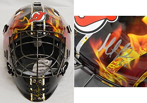 Martin Brodeur Signed New Jersey Devils Logo Franklin Replica Goalie Mask - BROMAS400 - Martin Brodeur Signed New Jersey Devils Logo Franklin Replica Goalie Mask product image