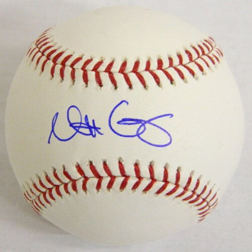 Matt Garza Signed Autographed Official MLB Baseball - GARBSB100 - Matt Garza Signed Autographed Official MLB Baseball product image