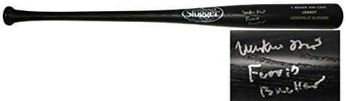 Matthew Broderick Signed Louisville Slugger Legacy Black Baseball Bat w/Ferris Bueller - BROBAT520 - Matthew Broderick Signed Louisville Slugger Legacy Black Baseball Bat w/Ferris Bueller product image