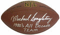 Mike Singletary Signed Wilson Super Grip Full-Size Football w/1980's All-Decade Team - SINFTB306 - Mike Singletary Signed Wilson Super Grip Full-Size Football w/1980's All-Decade Team product image