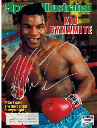 Mike Tyson Signed Autographed Boxing 'Kid Dynamite' Sports Illustrated 1/6/86 Original Magazine - TYSMAG502 - Mike Tyson Signed Autographed Boxing 'Kid Dynamite' Sports Illustrated 1/6/86 Original Magazine product image
