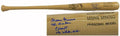 Minnie Minoso Signed Autographed Adirondack Blonde Name-Engraved Bat w/The Cuban Comet & Mr. White Sox - MINBAT100 - Minnie Minoso Signed Autographed Adirondack Blonde Name-Engraved Bat w/The Cuban Comet & Mr. White Sox product image