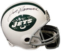 Joe Namath Signed New York Jets Riddell Full Size Replica Helmet (JSA) - NAMREP300 - Joe Namath Signed New York Jets Riddell Full Size Replica Helmet (JSA) product image