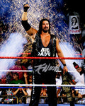 Kevin Nash Signed WWE Wrestling Arm Raised With Fireworks In Background 8x10 Photo - NAS08P502 - Kevin Nash Signed WWE Wrestling Arm Raised With Fireworks In Background 8x10 Photo product image