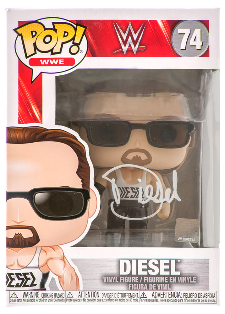 Kevin Nash Signed WWE Diesel Funko Pop Doll #74 - NASFUN500 - Kevin Nash Signed WWE Diesel Funko Pop Doll #74 product image