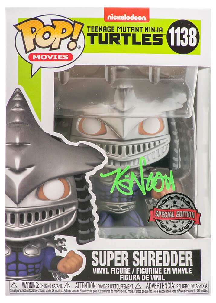 Kevin Nash Signed Teenage Mutant Ninja Turtles Super Shredder Funko Pop Doll #1138 - NASFUN501 - Kevin Nash Signed Teenage Mutant Ninja Turtles Super Shredder Funko Pop Doll #1138 product image