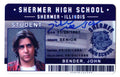 Judd Nelson Signed The Breakfast Club John Bender Shermer High School ID Card - NELCAR500 - Judd Nelson Signed The Breakfast Club John Bender Shermer High School ID Card product image