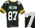 Jordy Nelson Signed Green Custom Jersey w/SB XLV Champs - NELJRY300 - Jordy Nelson Signed Green Custom Jersey w/SB XLV Champs product image