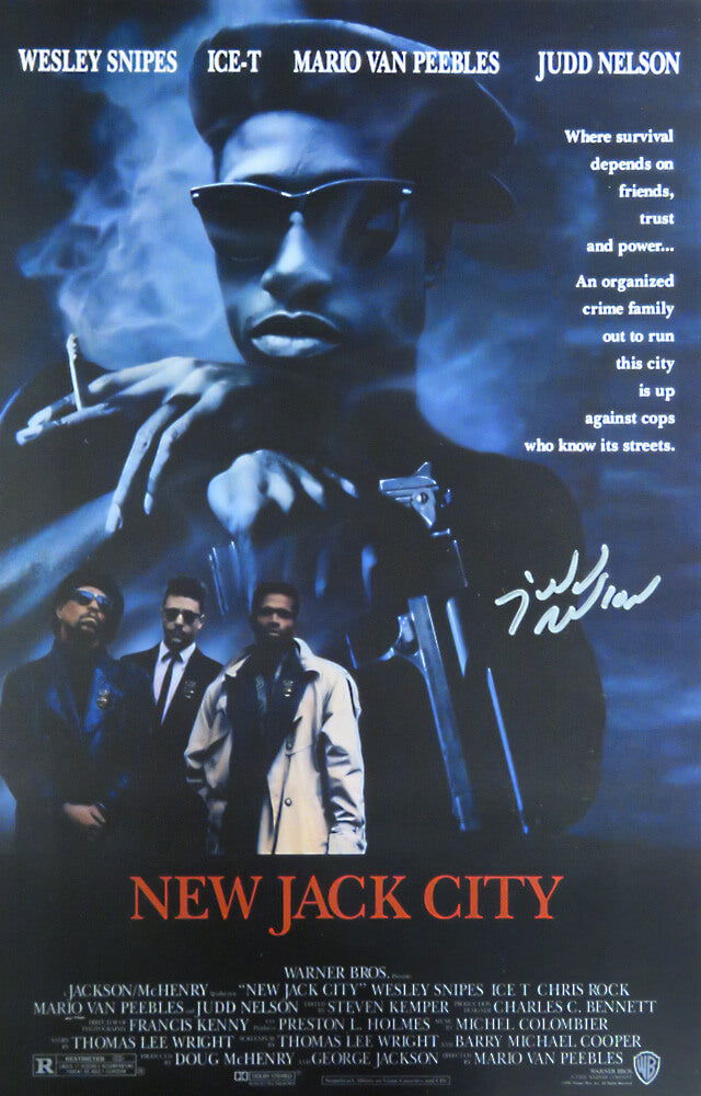 Judd Nelson Signed New Jack City 11x17 Movie Poster - NELPST500 - Judd Nelson Signed New Jack City 11x17 Movie Poster product image