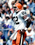 Ozzie Newsome Signed Cleveland Browns Action 8x10 Photo w/HOF'99 - NEW08P311 - Ozzie Newsome Signed Cleveland Browns Action 8x10 Photo w/HOF'99 product image