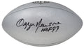 Ozzie Newsome Signed Wilson Duke Silver Metallic NFL Full Size Replica Football w/HOF'99 - NEWFTB301 - Ozzie Newsome Signed Wilson Duke Silver Metallic NFL Full Size Replica Football w/HOF'99 product image