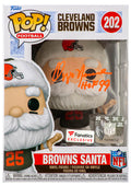Ozzie Newsome Signed Cleveland Browns 'Santa' Funko Pop Doll #202 w/HOF'99 - NEWFUN300 - Ozzie Newsome Signed Cleveland Browns 'Santa' Funko Pop Doll #202 w/HOF'99 product image