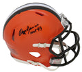 Ozzie Newsome Signed Cleveland Browns Riddell Mini Helmet w/HOF'99 - NEWMIN300 - Ozzie Newsome Signed Cleveland Browns Riddell Mini Helmet w/HOF'99 product image