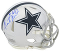 Nate Newton Signed Dallas Cowboys Riddell Speed Mini Helmet - NEWMIN310 - Nate Newton Signed Dallas Cowboys Riddell Speed Mini Helmet product image