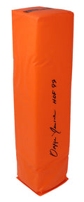 Ozzie Newsome Signed Orange Endzone Football Pylon w/HOF'99 - NEWPYL300 - Ozzie Newsome Signed Orange Endzone Football Pylon w/HOF'99 product image
