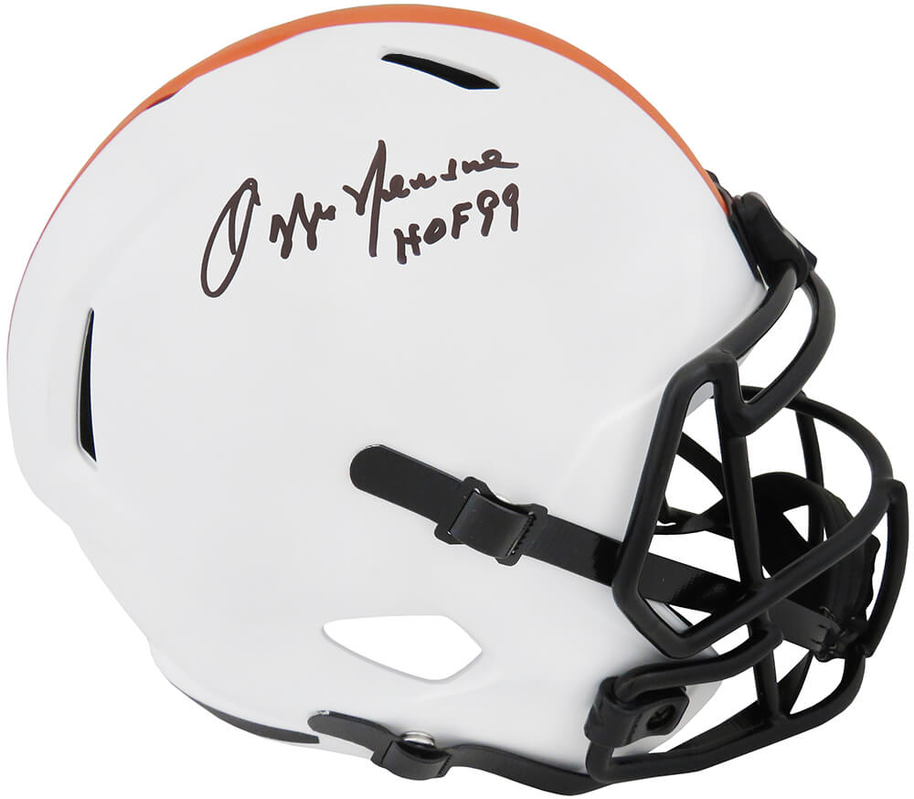 Ozzie Newsome Signed Cleveland Browns Lunar Eclipse Riddell Full Size Speed Replica Helmet w/HOF'99 - NEWREP303 - Ozzie Newsome Signed Cleveland Browns Lunar Eclipse Riddell Full Size Speed Replica Helmet w/HOF'99 product image