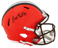 Ozzie Newsome Signed Cleveland Browns Riddell Full Size Speed Replica Helmet w/HOF'99 - NEWREP304 - Ozzie Newsome Signed Cleveland Browns Riddell Full Size Speed Replica Helmet w/HOF'99 product image