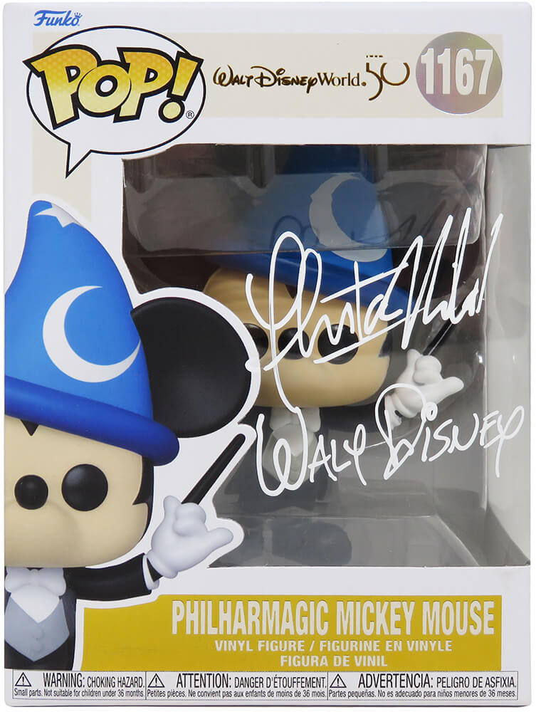 Thomas Ian Nicholas Signed Philharmagic Mickey Mouse Walt Disney World 50th Funko Pop Doll #1167 w/Walt Disney - NICFUN500 - Thomas Ian Nicholas Signed Philharmagic Mickey Mouse Walt Disney World 50th Funko Pop Doll #1167 w/Walt Disney product image