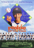 Thomas Ian Nicholas Signed Rookie Of The Year 27x40 Movie Poster w/Henry Rowengartner & Pitchers Got a Big Butt! - NICPST504 - Thomas Ian Nicholas Signed Rookie Of The Year 27x40 Movie Poster w/Henry Rowengartner & Pitchers Got a Big Butt! product image